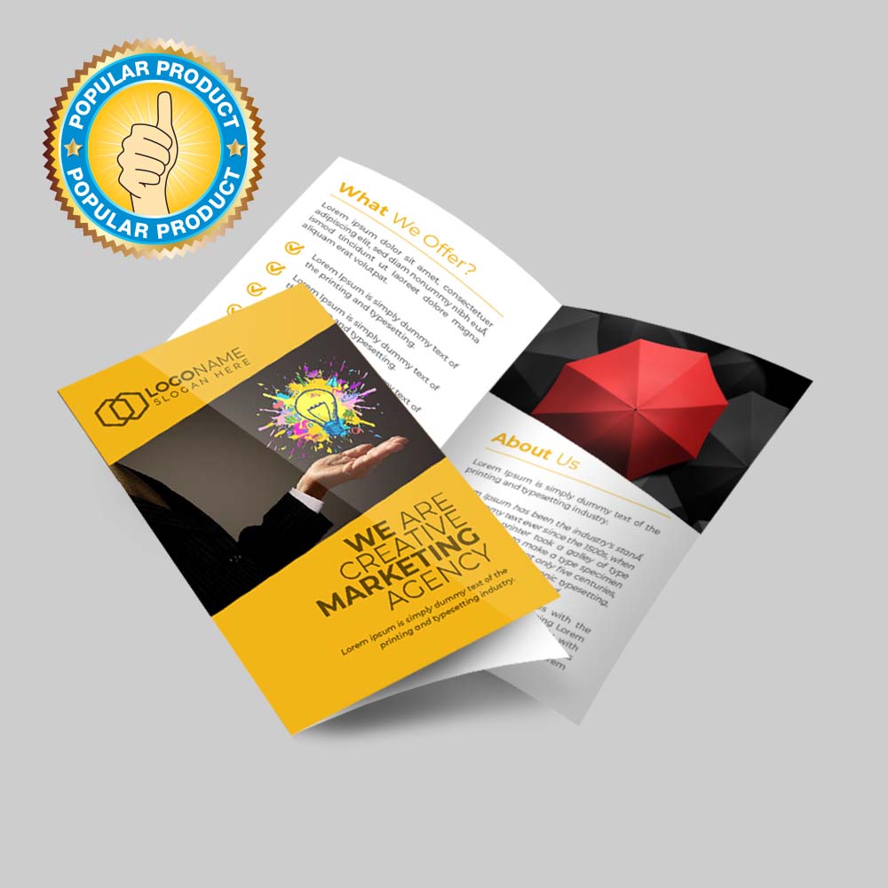 Medium Brochure (1 Fold)