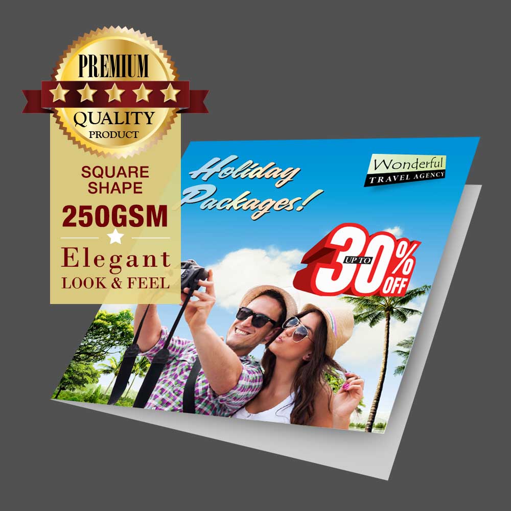 Square Medium Brochure (Centre / Gate Fold)