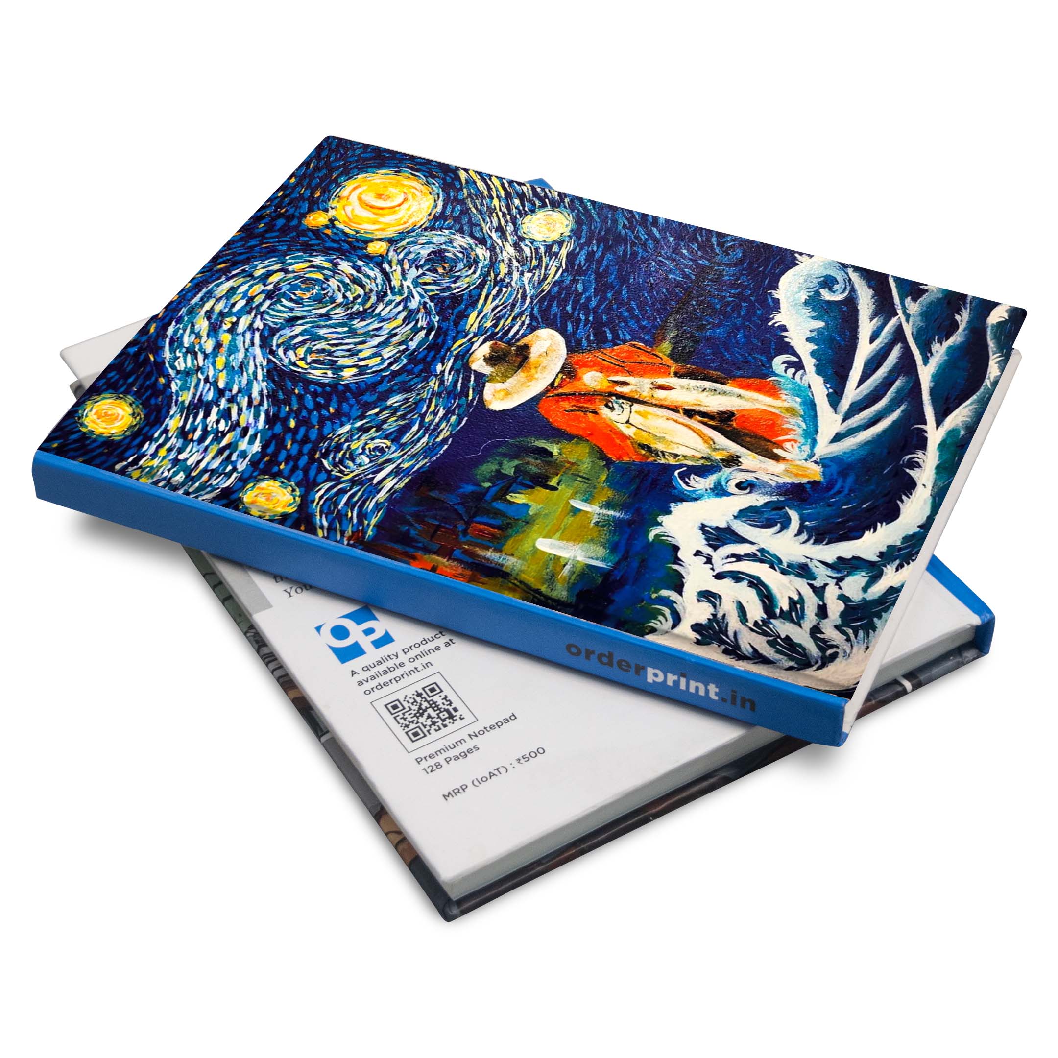 Artist Edition Notebook Starry Night Lady