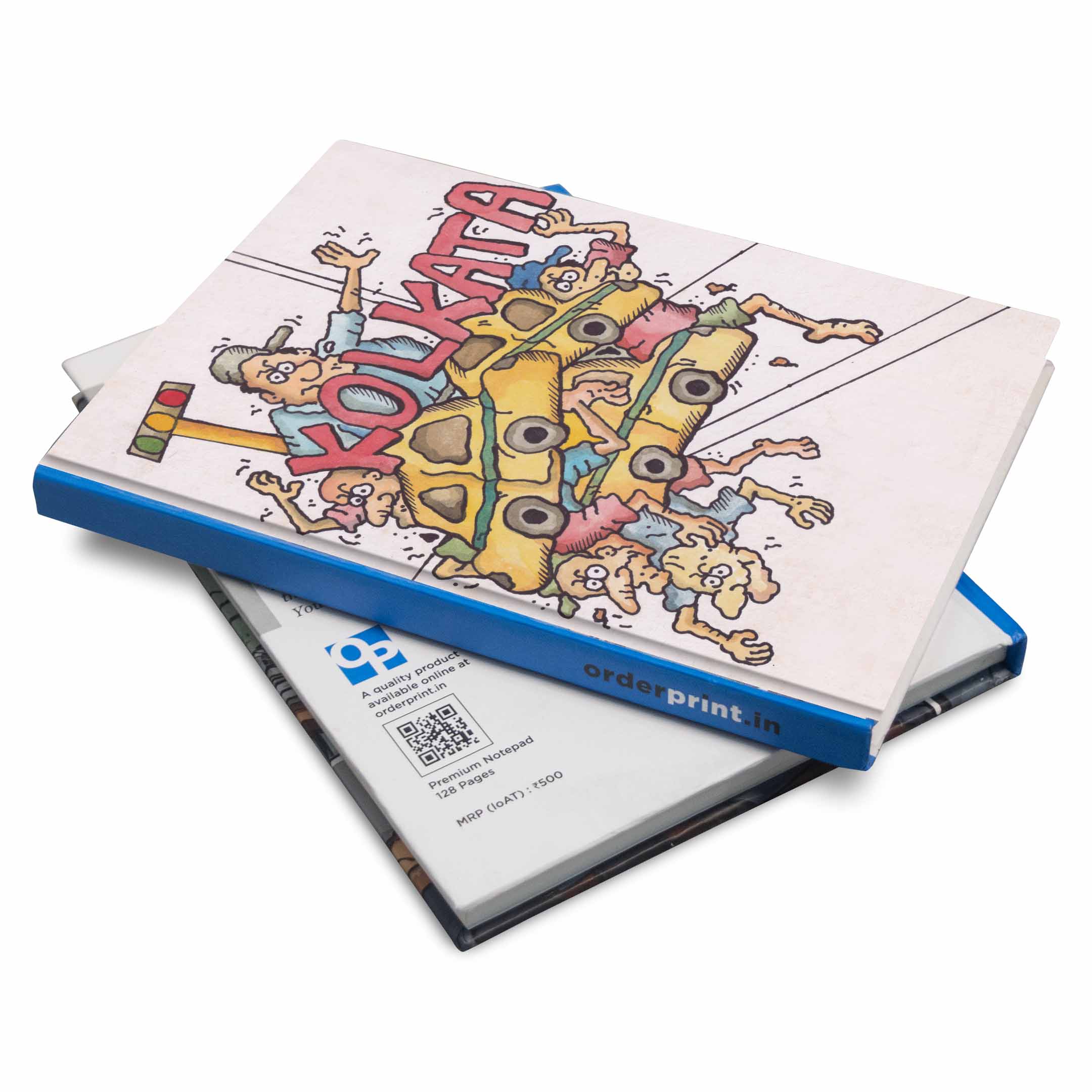 Artist Edition Notebook Doodle Kolkata Taxi